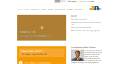 Desktop Screenshot of andreassonpr.se